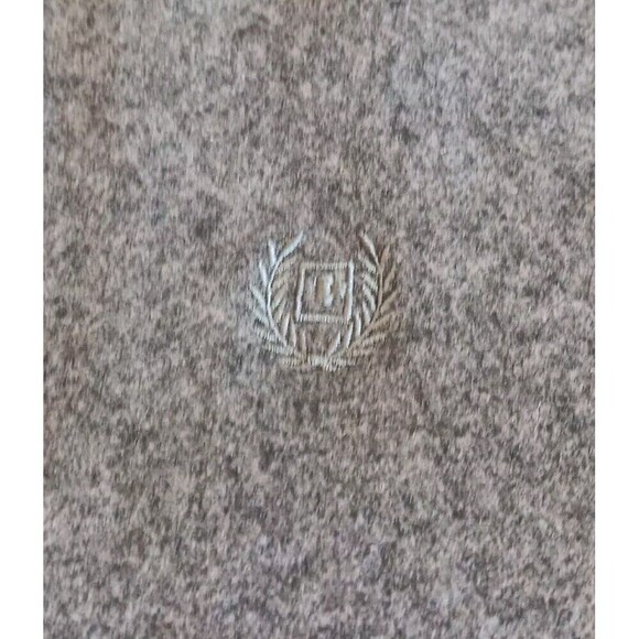 Chaps Men's Size L Wool Blend Gray Lined Full Zip Waistline Style Jacket/Coat - Picture 6 of 11